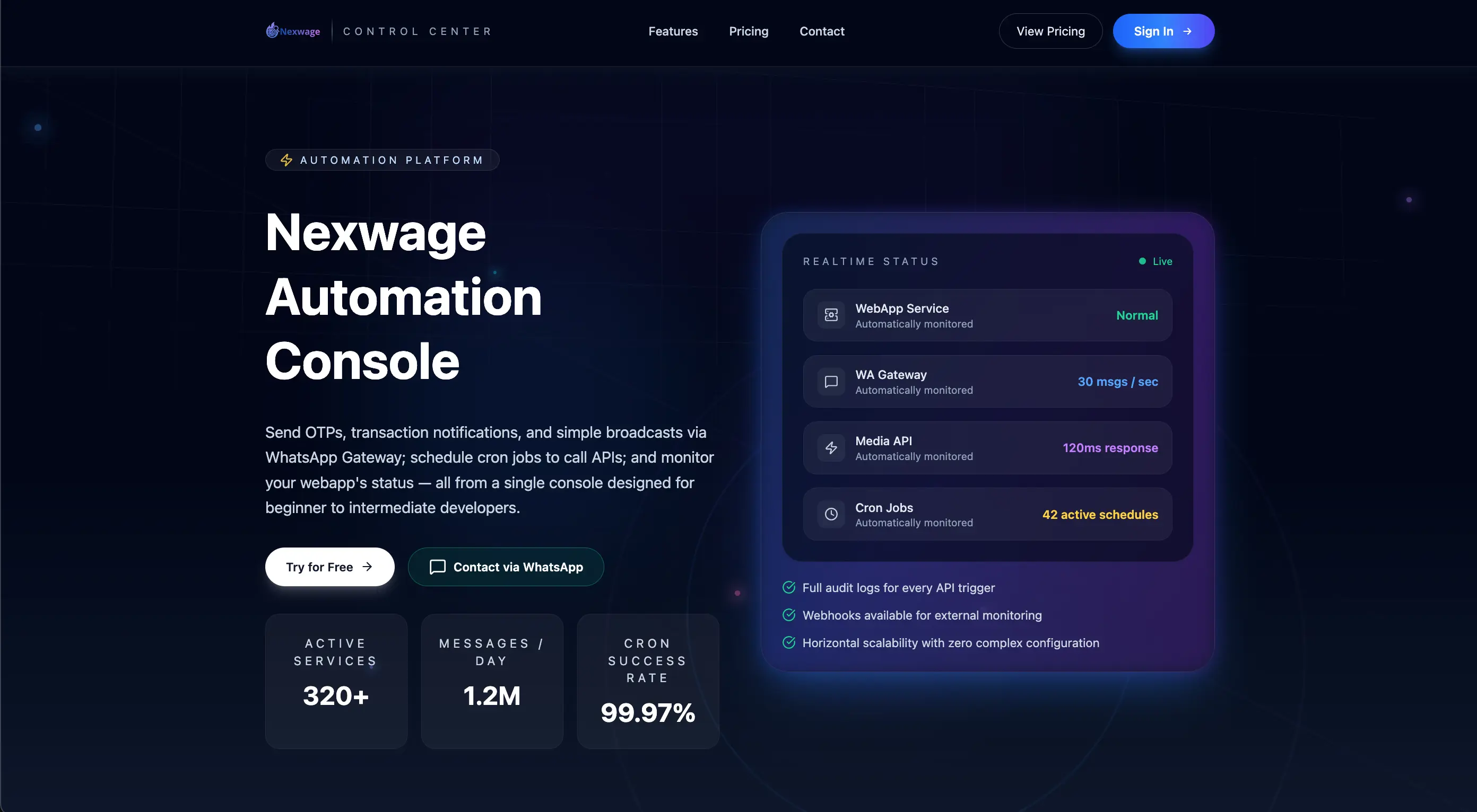 Nexwage product interface preview