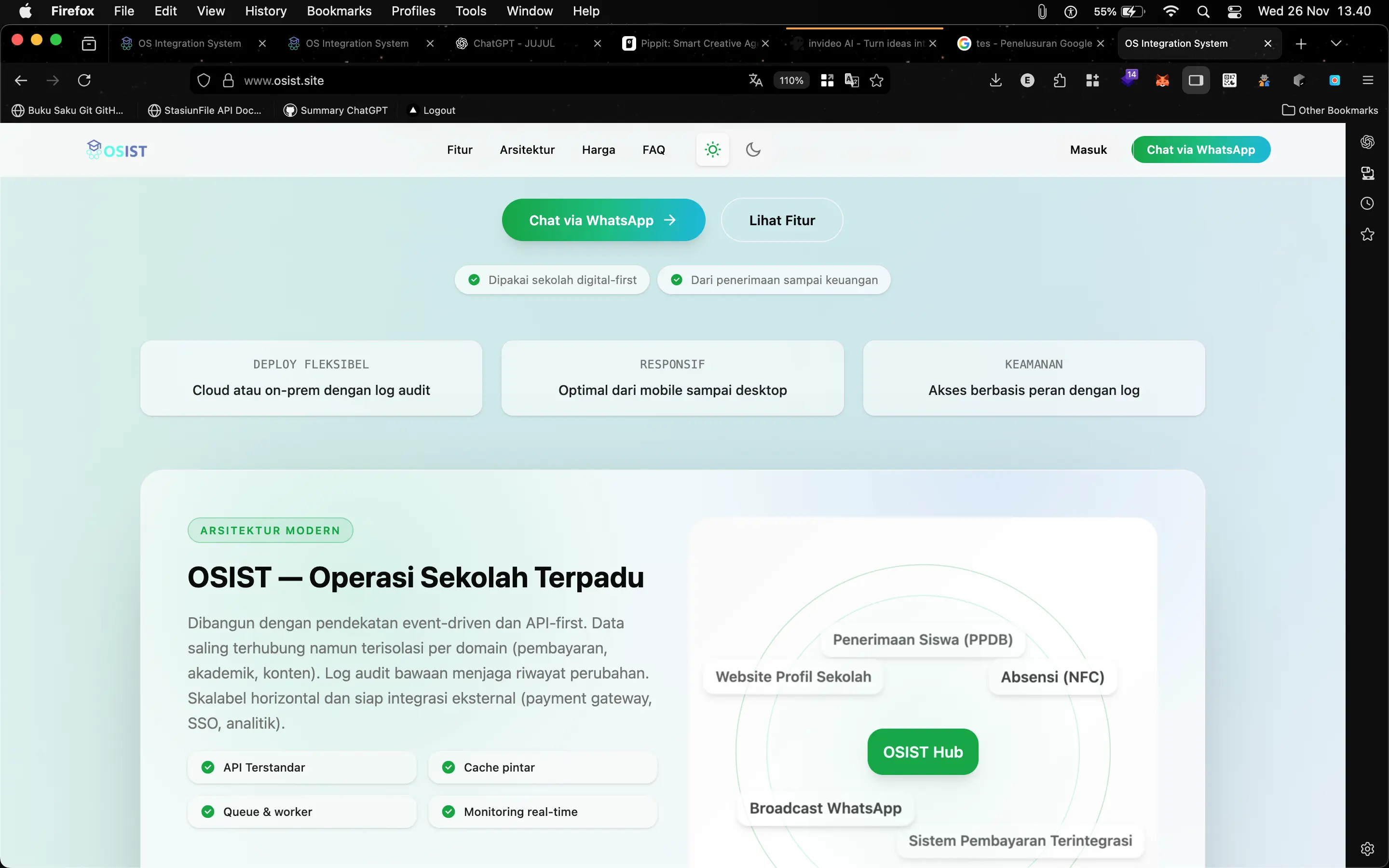 OSIST SaaS platform preview
